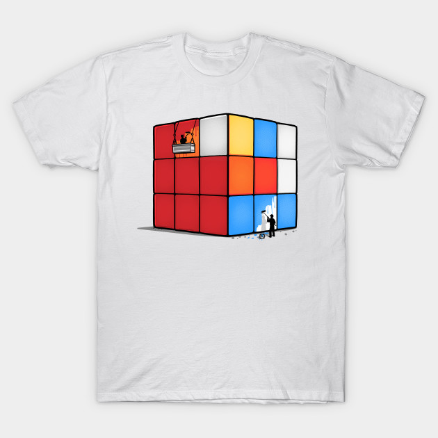 Solving the cube T-Shirt-TOZ